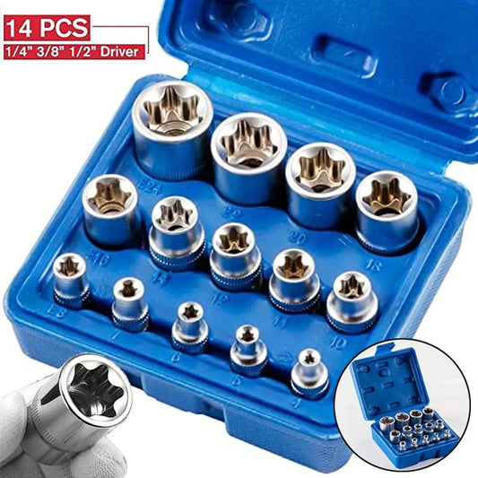 Female E Star Torx Socket Set