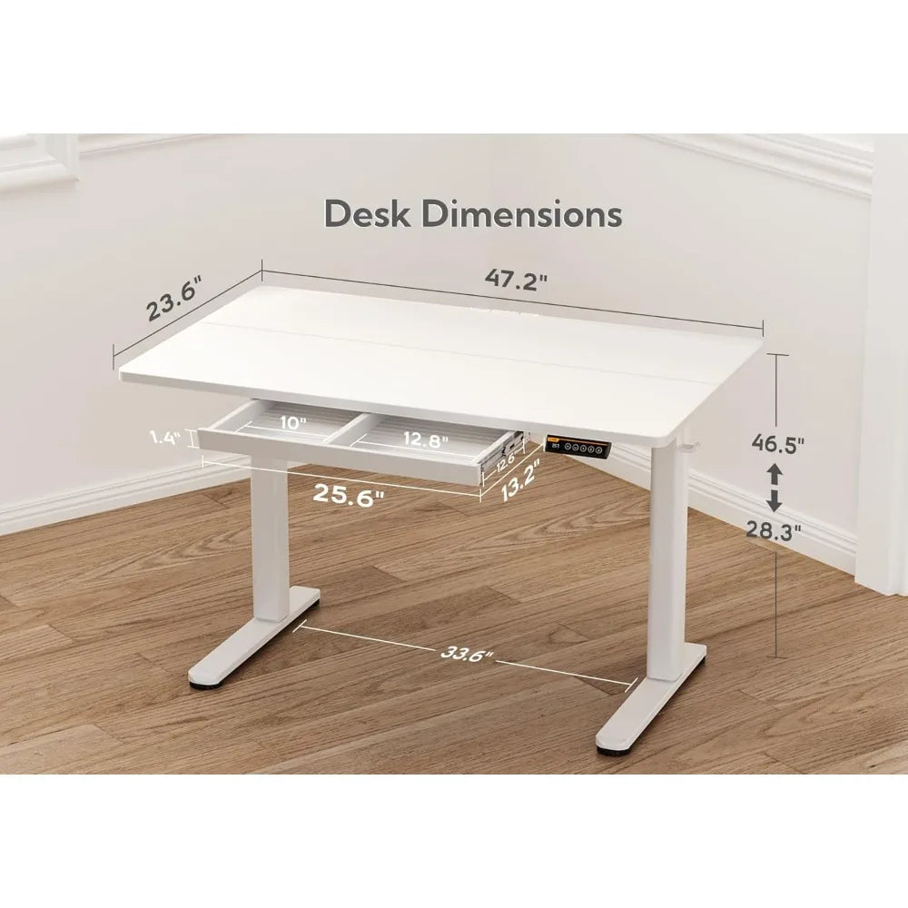 Stand Up Electric Standing Desk Adjustable Height,