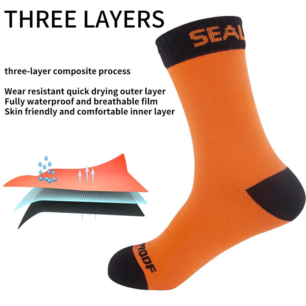 SEALSHELL Waterproof Socks for Men and Women