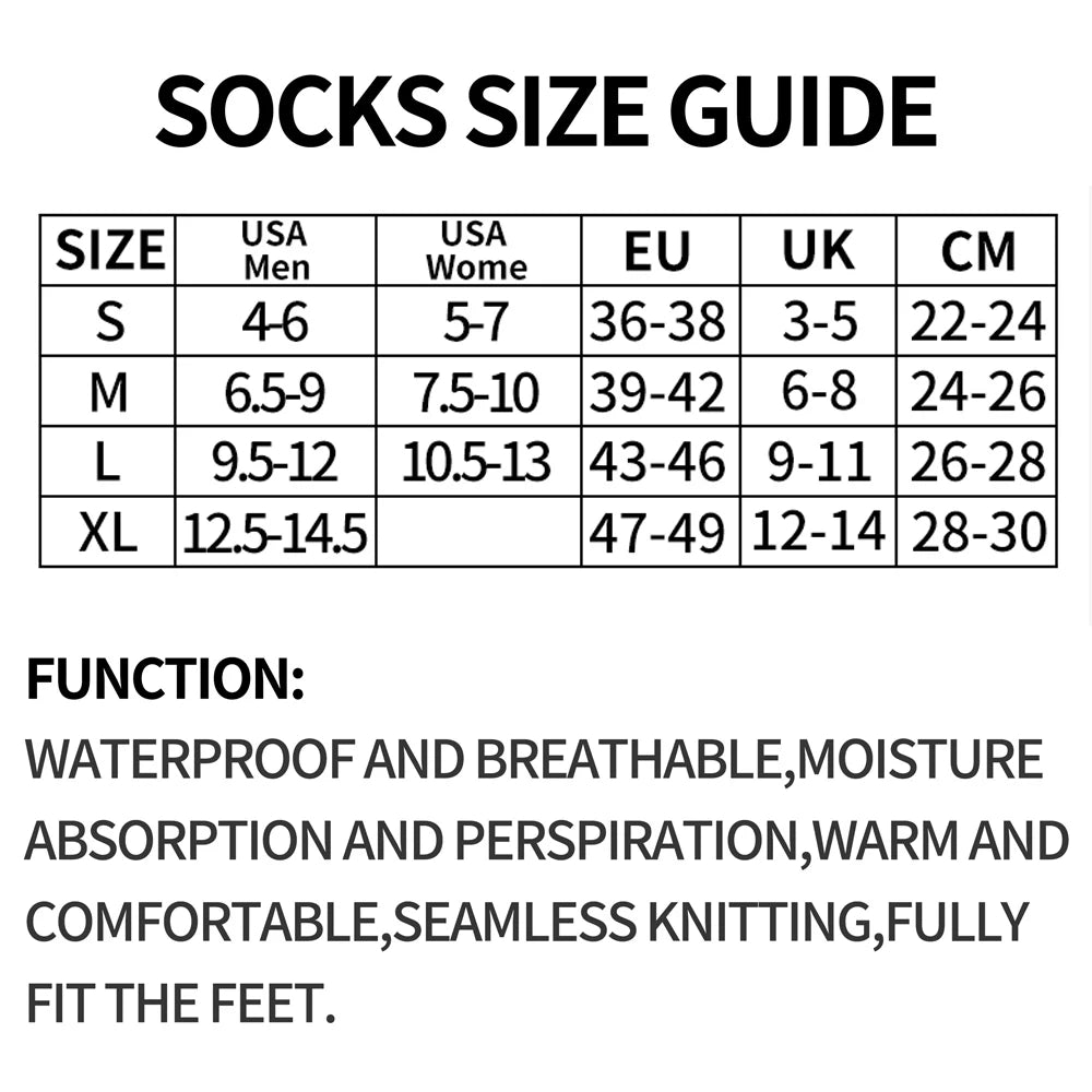 SEALSHELL Waterproof Socks for Men and Women