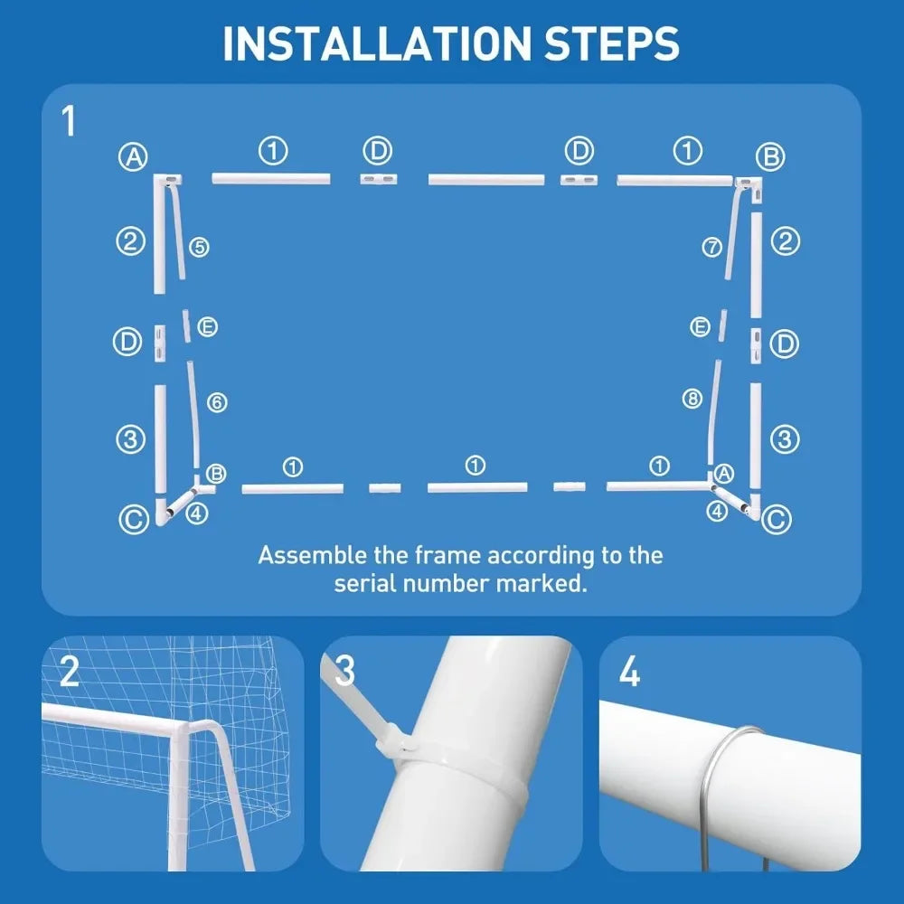 Portable PVC Soccer Goal