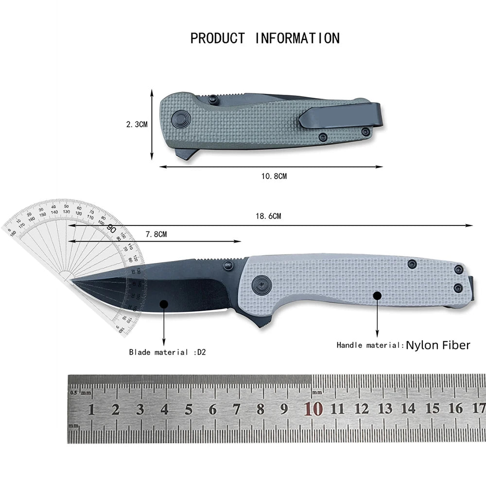 Bearing Survival Pocket Knife