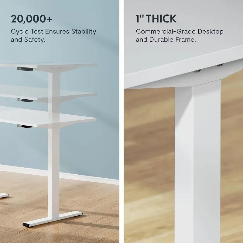 Electric Standing Desk Whole Piece 48 x 30 Inch